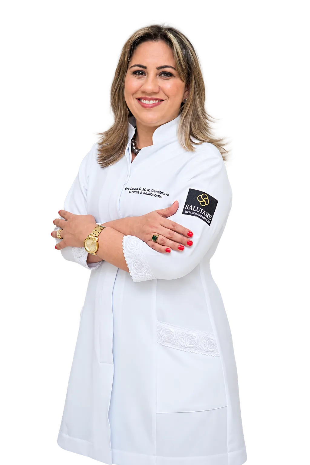 Dra. Laura C. M. N. Canabrava, alergista e imunologista